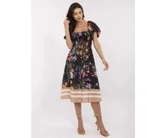 Suknelė Italy Moda Sukienka-DHJ-SK-19396.76-juoda