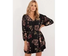 Italy Moda Suknelė-DHJ-SK-19861-3.11-juoda