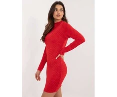 Italy Moda Suknelė-DHJ-SK-19935.35-raudona