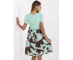 Suknelė Italy Moda Sukienka-DHJ-SK-253701.80-mietowy