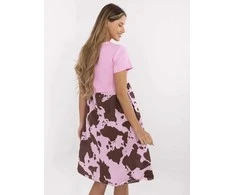 Suknelė Italy Moda Sukienka-DHJ-SK-253701.80-rožinė