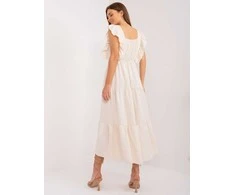 Italy Moda Suknelė-DHJ-SK-8352.04-šviesiai smėlio spalvos