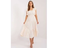 Italy Moda Suknelė-DHJ-SK-8352.04-šviesiai smėlio spalvos