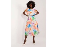 Italy Moda Suknelė-DHJ-SK-8839-3,30-šviesiai smėlio spalvos
