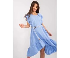 Italy Moda Suknelė-DHJ-SK-8921.98-šviesiai mėlyna