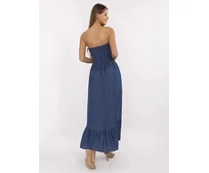 Suknelė Italy Moda Sukienka-DHJ-SK-A9051.96-ciemny mėlyna