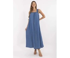 Suknelė Italy Moda Sukienka-DHJ-SK-A9197.90-ciemny mėlyna