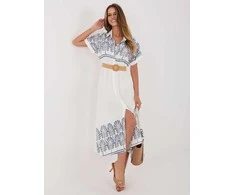 Suknelė Italy Moda Sukienka-IR-SK-2689-2.87-balta ir-mėlyna