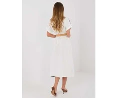 Suknelė Italy Moda Sukienka-IR-SK-2689-2.87-balta ir-tamsiai mėlyna