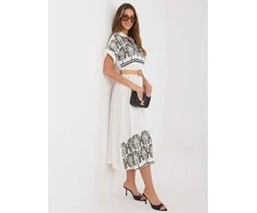 Suknelė Italy Moda Sukienka-IR-SK-2689-2.87-baltai-juodas