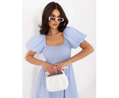Suknelė Italy Moda Sukienka-IR-SK-2802.18-šviesiai mėlyna