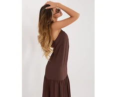 Suknelė Italy Moda Sukienka-IR-SK-6816.16P-ciemny ruda