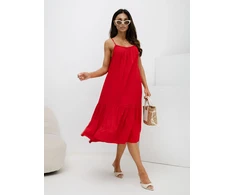 Suknelė Italy Moda Sukienka-IR-SK-6816.16P-raudona