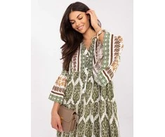 Suknelė Italy Moda Sukienka-IR-SK-LD2556.89-khaki