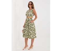 Suknelė Italy Moda Sukienka-IR-SK-LD2671-1.90-žalia