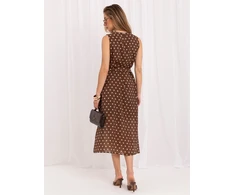 Suknelė Italy Moda Sukienka-IR-SK-M116237.75-ruda