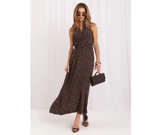 Suknelė Italy Moda Sukienka-IR-SK-M116550.97-ciemny ruda