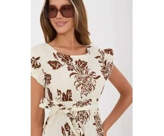 Suknelė Italy Moda Sukienka-IR-SK-SD1457-2.85-ruda