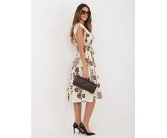 Suknelė Italy Moda Sukienka-IR-SK-SD1457-2.85-ruda