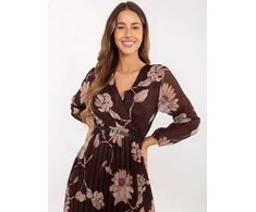 Suknelė Italy Moda Sukienka-IT-SK-10536.18P-ruda