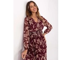 Suknelė Italy Moda Sukienka-IT-SK-11389-1.28P-bordinė