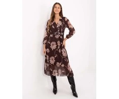 Suknelė Italy Moda Sukienka-IT-SK-11389.27P-ruda