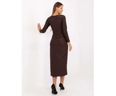 Suknelė Italy Moda Sukienka-IT-SK-21609.83-ciemny ruda