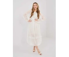 Suknelė Italy Moda Sukienka-IT-SK-51600.19-jasny smėlio spalva