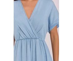 Suknelė Italy Moda Sukienka-IT-SK-A8098TSNZ.93-šviesiai mėlyna