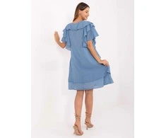 Suknelė Italy Moda Sukienka-MI-SK-102128.61-ciemny mėlyna