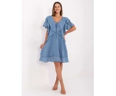 Suknelė Italy Moda Sukienka-MI-SK-102128.61-ciemny mėlyna