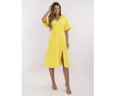 Suknelė Italy Moda Sukienka-MI-SK-121008.84-geltona