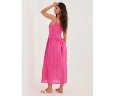 Suknelė Italy Moda Sukienka-MI-SK-22586.62-fuksjowy