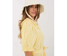 Suknelė Italy Moda Sukienka-MI-SK-32807-1.17P-jasny geltona