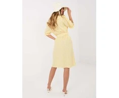 Suknelė Italy Moda Sukienka-MI-SK-32807-1.17P-jasny geltona