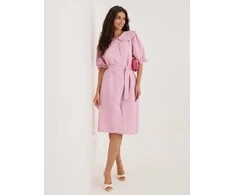 Suknelė Italy Moda Sukienka-MI-SK-32807.55-rožinė