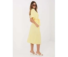 Suknelė Italy Moda Sukienka-MI-SK-3426.91-jasny geltona