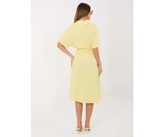 Suknelė Italy Moda Sukienka-MI-SK-3426.91-jasny geltona