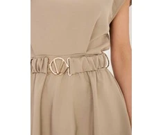 Suknelė Italy Moda Sukienka-MI-SK-3430-1.01-ciemny bezowy