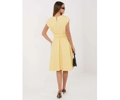 Suknelė Italy Moda Sukienka-MI-SK-3430-1.01-jasny geltona