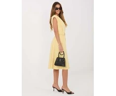 Suknelė Italy Moda Sukienka-MI-SK-3430-1.01-jasny geltona