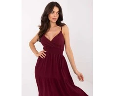 Suknelė Italy Moda Sukienka-MI-SK-62200.76-bordinė