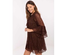 Suknelė Italy Moda Sukienka-MI-SK-62435.16-ruda