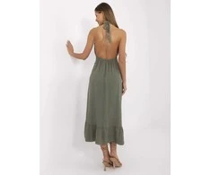 Suknelė Italy Moda Sukienka-MI-SK-88573.83-khaki