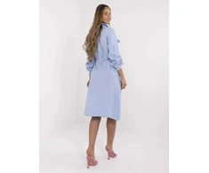 Suknelė Italy Moda Sukienka-MI-SK-91166.73-šviesiai mėlyna