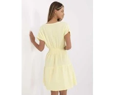 Suknelė Italy Moda Sukienka-MI-SK-92160.00-jasny geltona