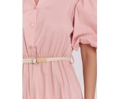 Suknelė Italy Moda Sukienka-MI-SK-92950.81-brzoskwiniowy