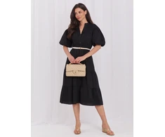 Suknelė Italy Moda Sukienka-MI-SK-92950.81-juoda