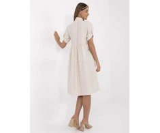 Suknelė Italy Moda Sukienka-MI-SK-A2275.09-smėlio spalva