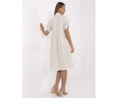 Suknelė Italy Moda Sukienka-MI-SK-A2275.09-smėlio spalva
